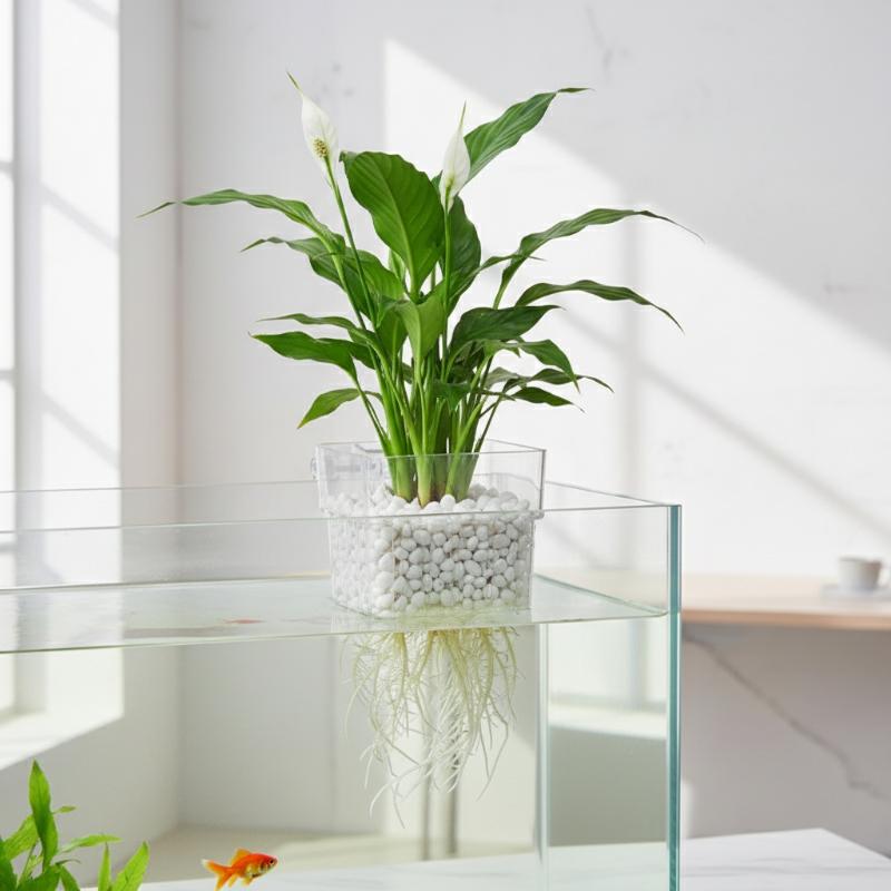 Aquarium Planted Tank Setup - Akvaryum Hidroponik Dikim Kabı 2 5
