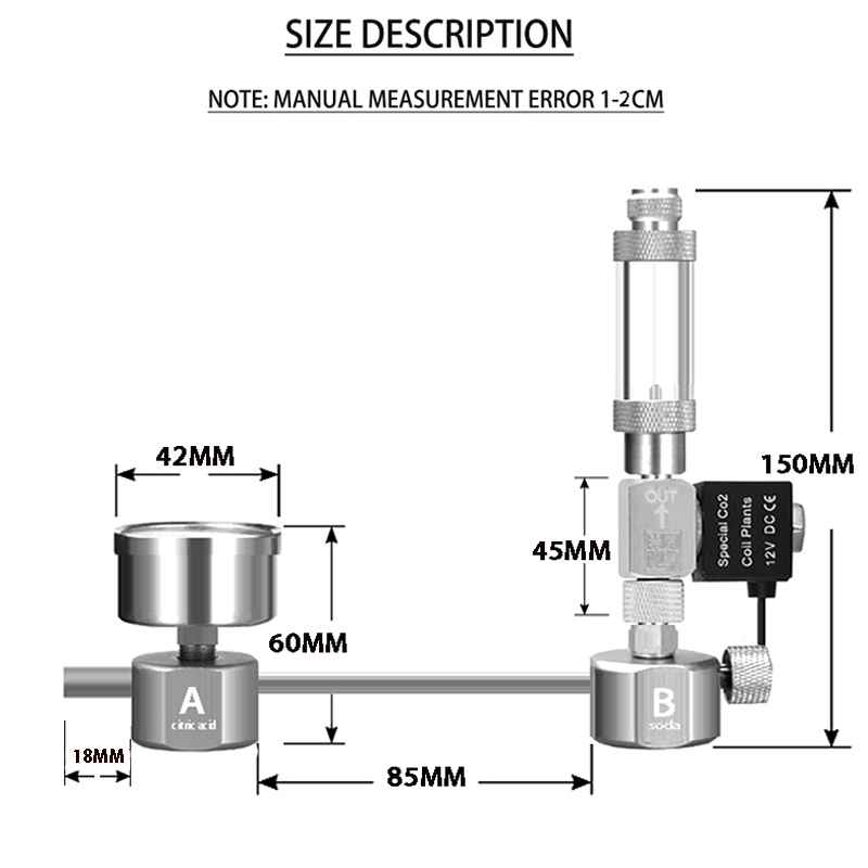 Akvaryum DIY CO2 Jeneratör Sis - Planted Aquarium Co2 Kit incelemesi ve fiyatı